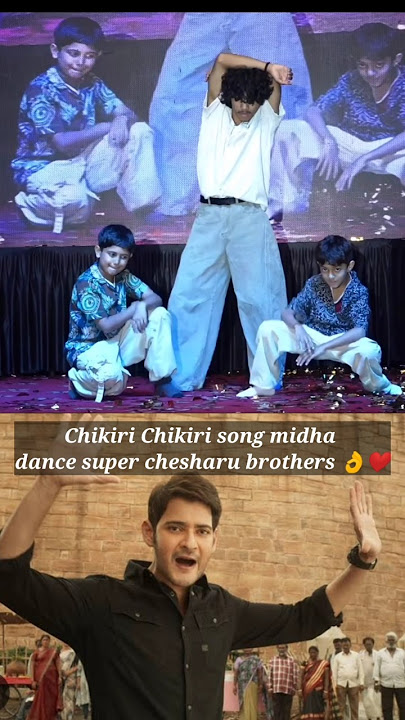 Chikiri Chikiri song midha super dance chesharu brothers 👌🤩❤️🔥...#ramcharan
