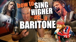 How to Sing Higher as a Baritone (TWO Key Tips!) Pull From Ian Thornley, Chris Cornell & Others