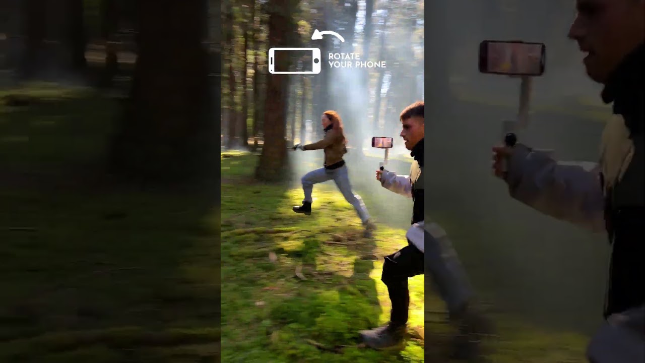 From cinematic forest run to breathtaking transitions🏃‍♀