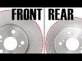 Why are Front Brakes Larger than Rear Ones? Brake Bias Explained