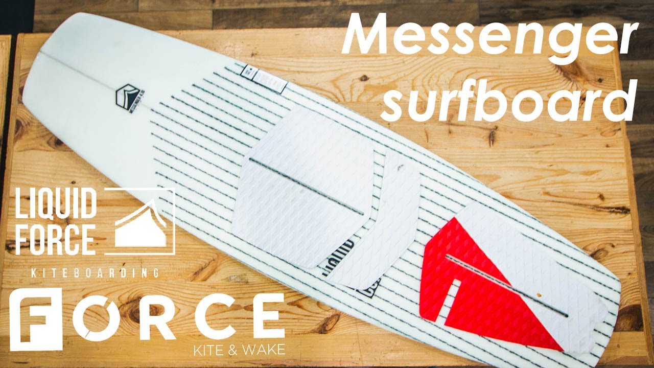 Liquid Force Messenger kitesurf board Review
