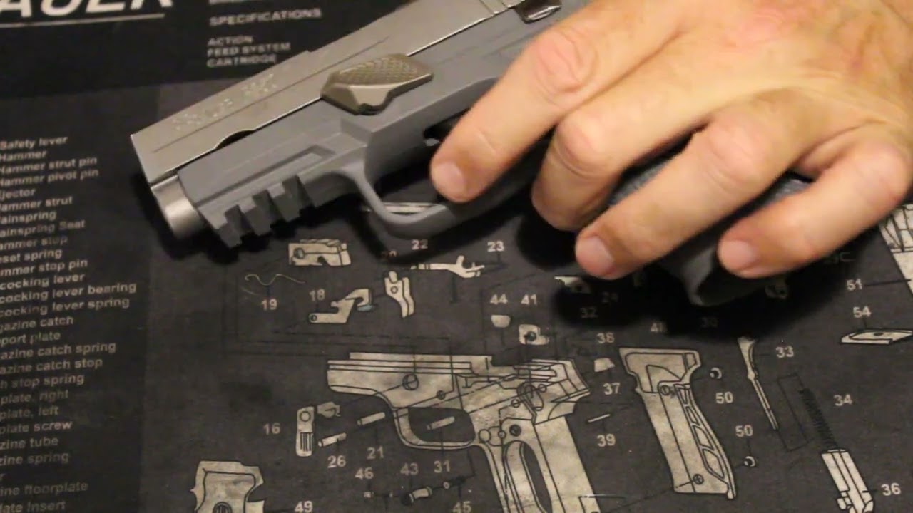 Quick Comparo, P320 vs P250 and new mods to my P250