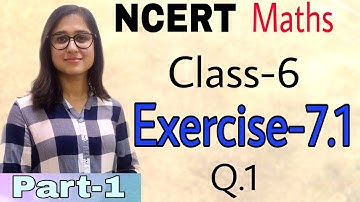 class 6 NCERT Maths Fractions Exercise-7.1 Part-1 Q.1
