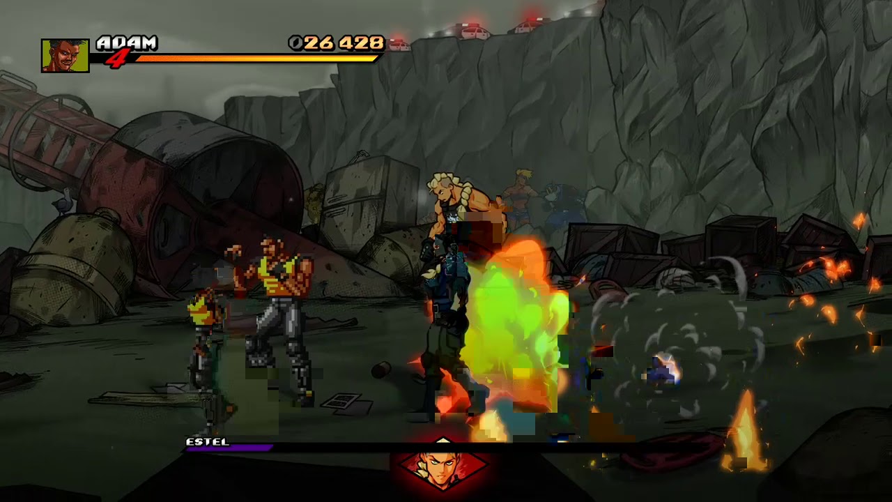 Streets Of Rage 4 Adam mania S-rank old pier