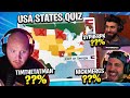 TIMTHETATMAN VS NICKMERCS VS SYPHERPK! USA MAP STATES QUIZ!!