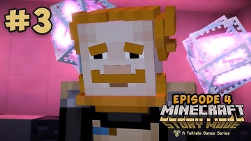 MINECRAFT STORY MODE "A Block and A Hard Place" Episode 4 Gameplay Playthrough Part 3