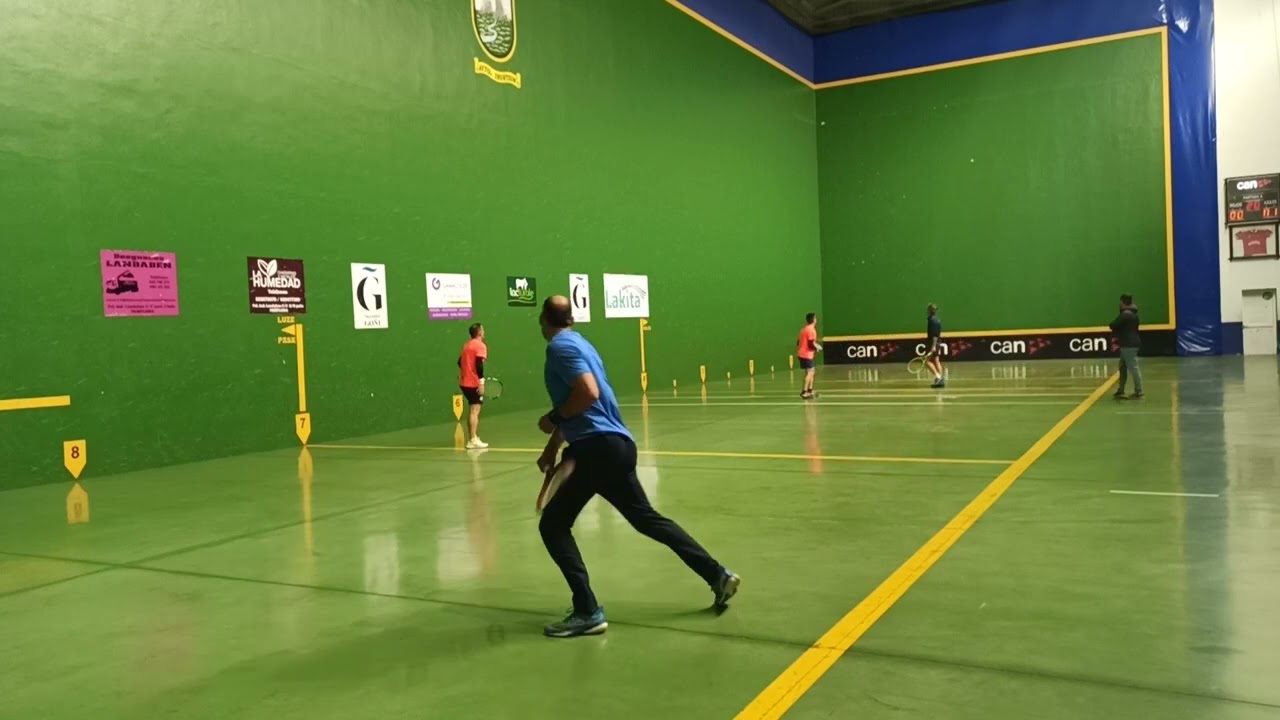 FRONTENIS IRURTZUN 2024    CUARTOS   ELOY SERGIO VS LUISMI KIKE