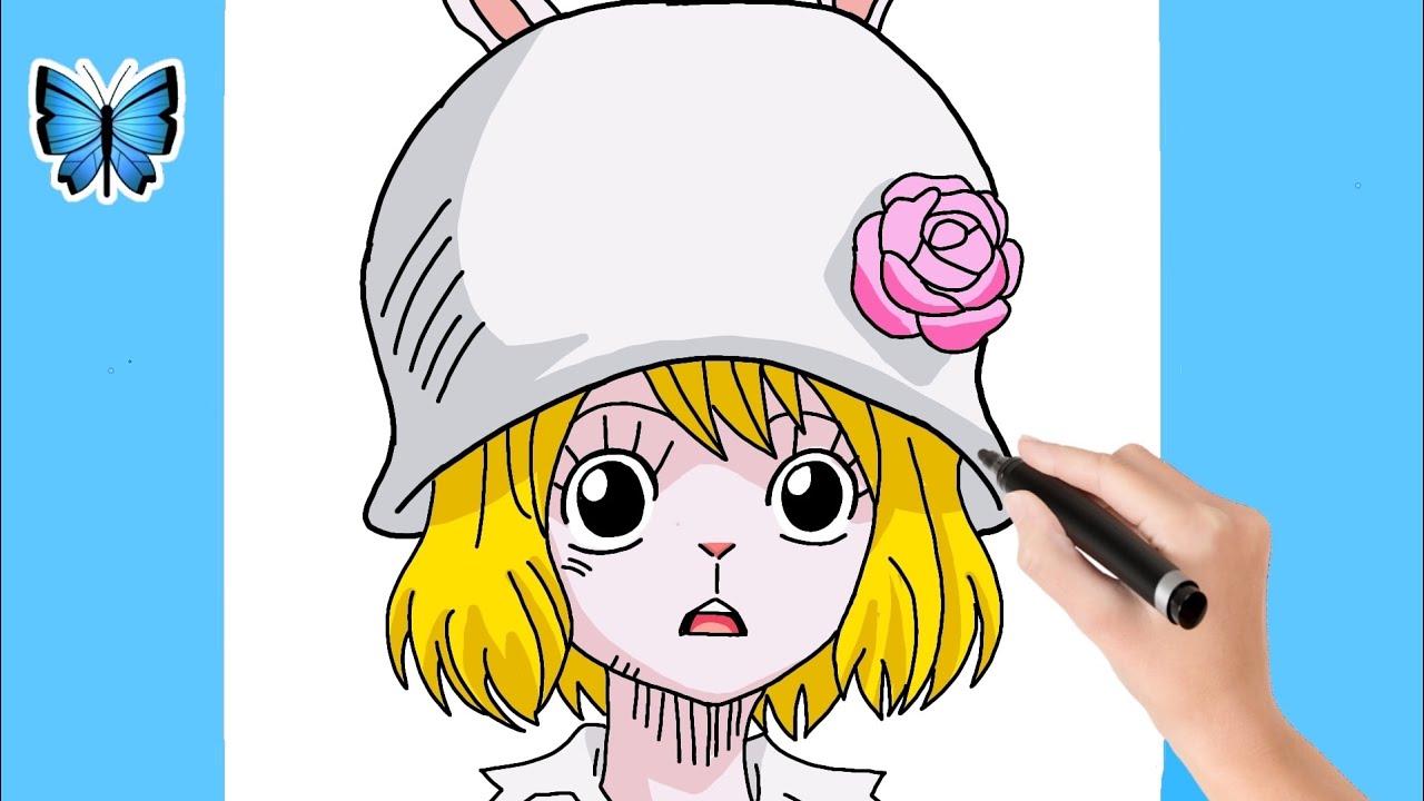 How to draw Carrot from One piece  Step by Step