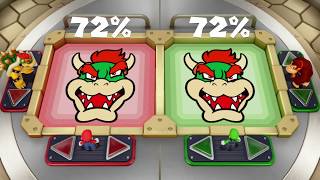 Super Mario Party MiniGames - Mario Vs Bowser Vs Donkey Kong Vs Luigi (Master Cpu)