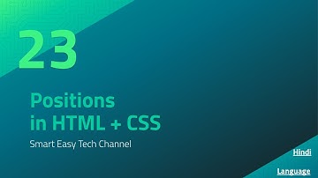 Position in CSS Part 23