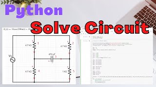 Solve the circuit problem By Python (both phase domain and time domain)