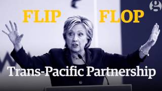 Hillary Clinton's flip flops: from same-sex marriage to TPP