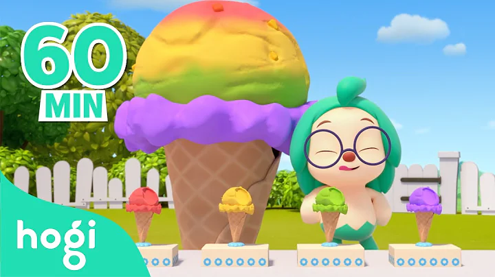 Ice Cream Color Song + More｜Colors Songs｜Learn Colors for Kids｜Pinkfong & Hog