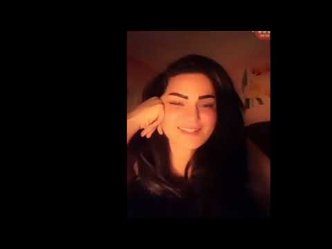 فضيحة سما المصري تغني بقميص النوم 