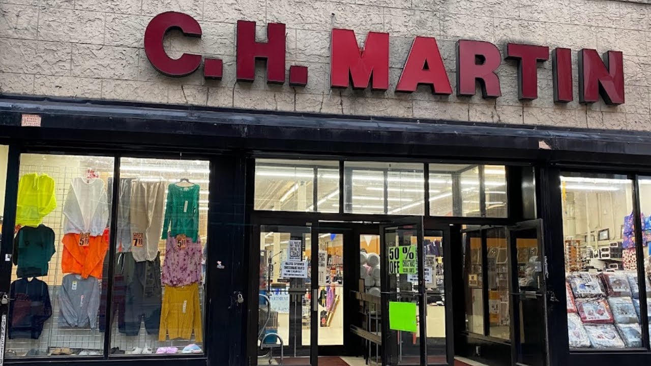 C.H. MARTIN SHOPPING Department Store Newark Ave, Jersey City NJ