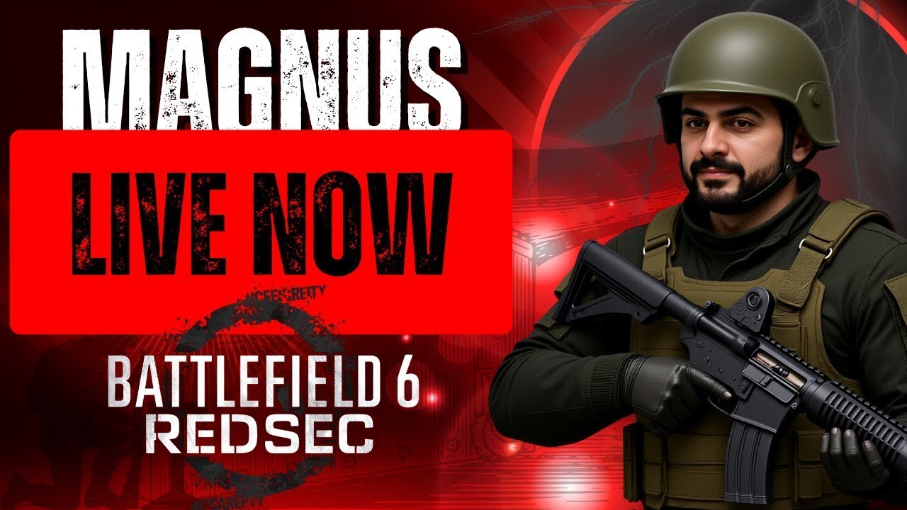 INSANE RedSec Gameplay in Battlefield 6 LIVE - Max Rank Push - YouTube