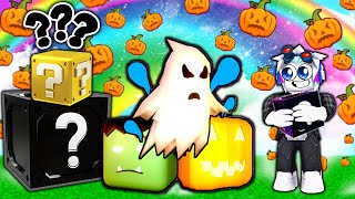 МАКСИМАЛЬНАЯ ROBLOX Halloween Merge Simulator, эволюция монстров хэллоуина.