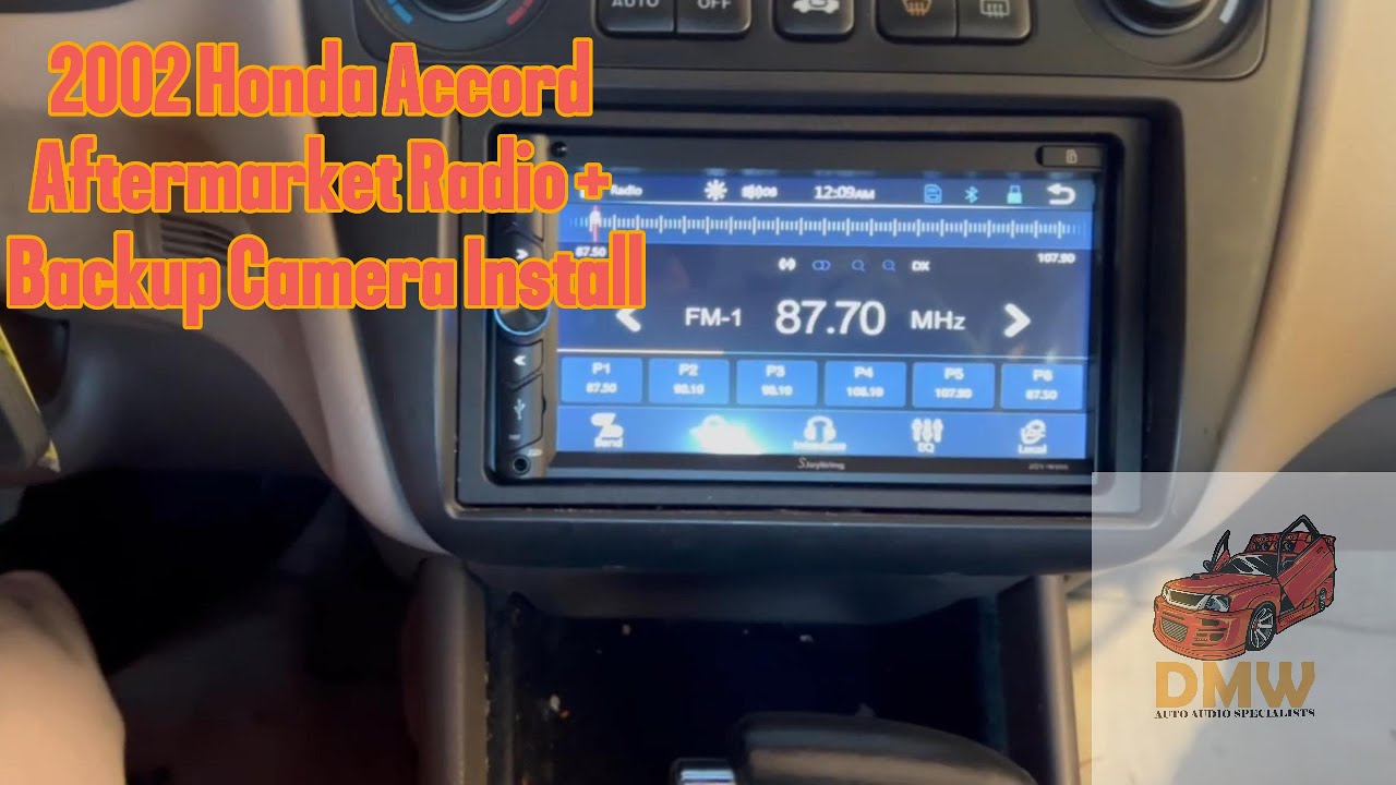 How to Install an Aftermarket Radio & Backup Camera in 1998-2002 Honda Accord