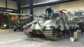 SirNossi im Panzermuseum Saumur Frankreich 2016 - Tiger II Spezial