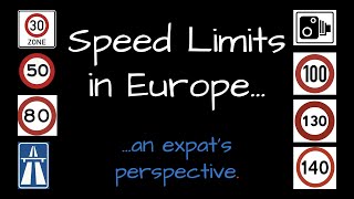HIGHER SPEED LIMITS IN EUROPE? | An American expat's perspective