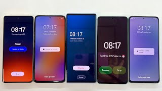 Alarm Clock + Timer Realme 12 Pro, POCO F4, LG Wing, Realme C67, Xiaomi Redmi N11