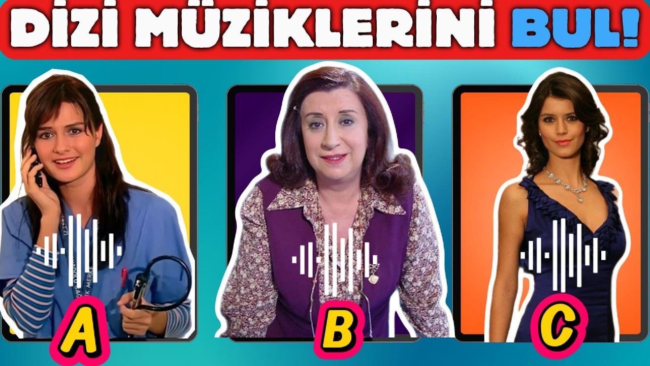Dizilerin Müziklerini Tahmin Et! 🎶🎬 Bu Şarkı Hangi Diziye Ait? | Dizi Sesi Tahmin Etme Testi