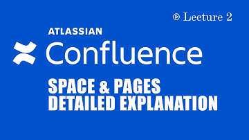 Atlassian Confluence | Space & Pages in detail | Tutorial #2