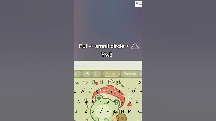 How to make the therian symbol!-⃝⃤#anitzoo #therian #nature #viral #therianpride