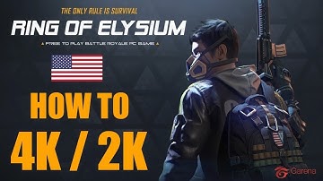 Ring of Elysium HowTo: Play in 1440p / 2160p / you name the resolution! [1920x1200 Limit FIX]