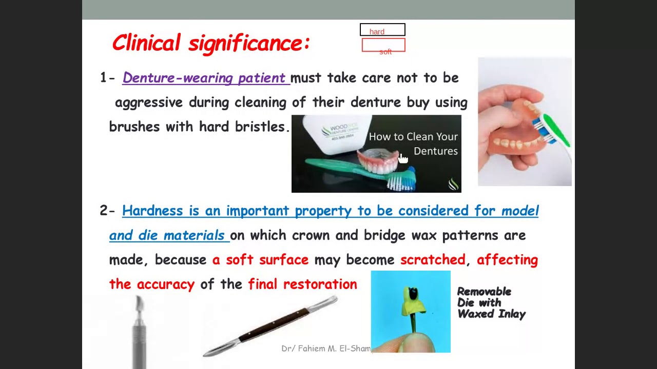Dental Materials MECHANICAL PROPERTIES VI YouTube
