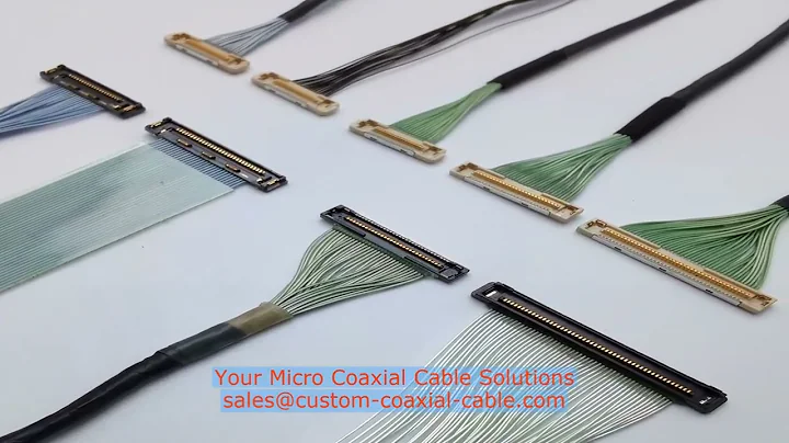 AWG 42 micro coax Shenzhen China factory IPEX 20497-032T-00 Micro coaxial connector Germany factory