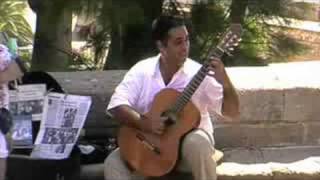 Mariano Miranda Amazing Guitarplayer in Palma de Mallorca