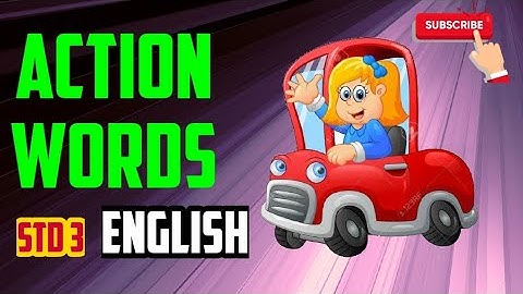 Strings of action | action words std 3