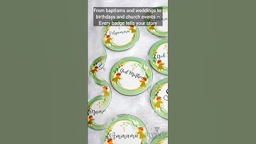 Customized Badges
