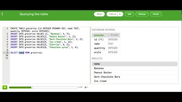Adattábla lekérdezése | Bevezetés az SQL-be | Programozás | Khan Academy magyar