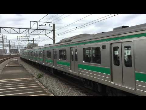 【1080p・60fps】埼京線205系 宮ハエ28編成 与野本町駅入線