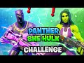 Fortnite Black Panther vs She Hulk Boss Marvel Challenge
