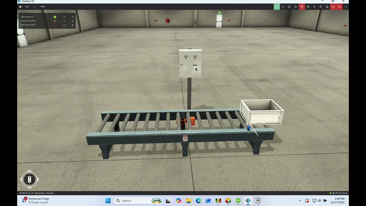 Simulación 2 (KepServer - Factory I/O - IspSoft) parte 2