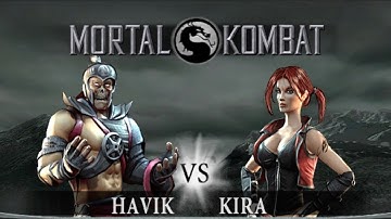 Mortal Kombat: Deception | Havik vs Kira | Nintendo Gamecube | Gameplay HD
