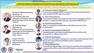 Continuing Progress in Management of Acute & Chronic Heart Failure of All EF Spectrum