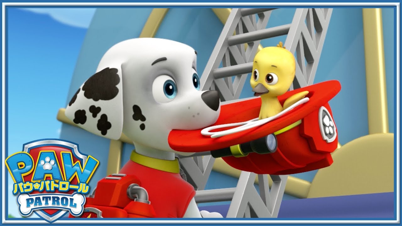 パウ パトロール マーシャルと新しい毛むくじゃらのおともだち パウ パトロール公式 Youtube
