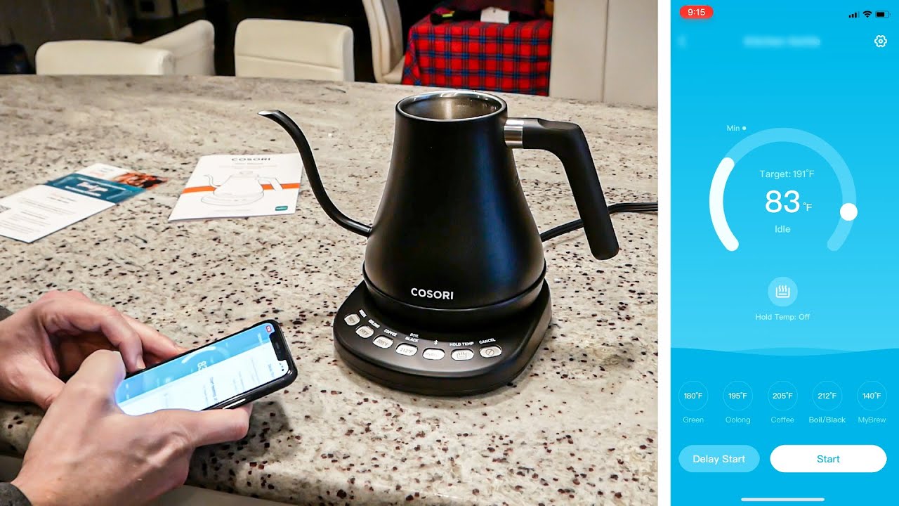 Review: Govee Smart Electric Gooseneck Kettle - Great for making tea or  pour over coffee 