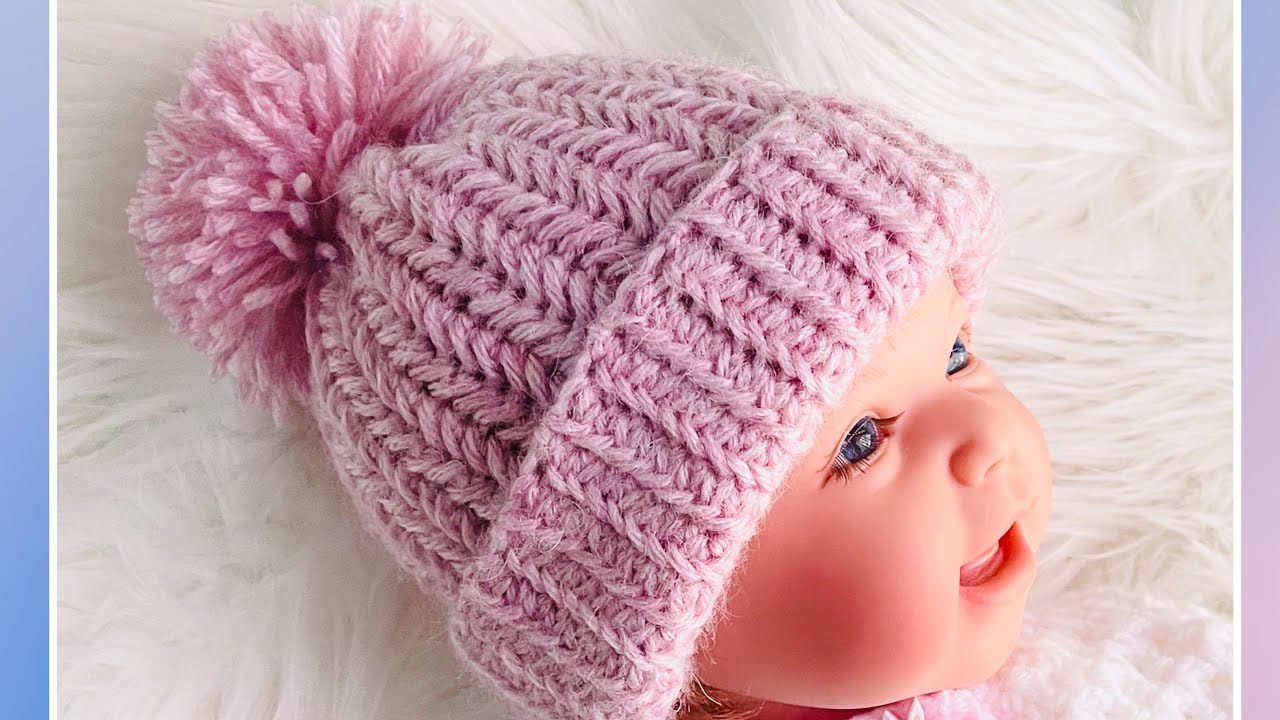 gorrito tejido bebe