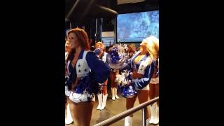 Dallas Cowboys Cheerleaders and Cowboys! 9/7/14