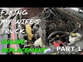 FORD EXPLORER 4.0 ENGINE REPLACEMENT PART 1