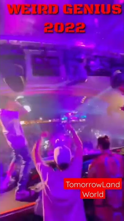Weird Genius 2022 🌍 TomorrowLand #tomorrowland #edm #music #weirdgeniuslathi #indonesiaworld #shorts