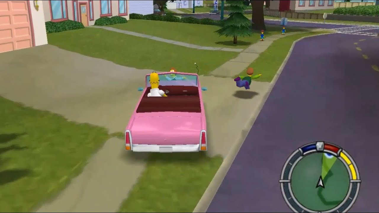 The Simpsons: Hit & Run Level 1 Mission 1 S-M-R-T - YouTube