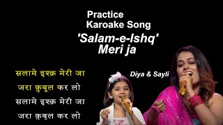 Soulful Voice सुनकर Neha ने बोला Oh My God | 'Salam-e-Ishq' | Diya & Saily |Superstar Singer S3 |