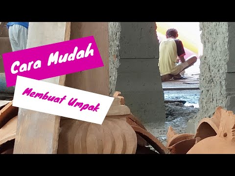 CARA MUDAH ‼️ membuat umpak rumah joglo dari semen