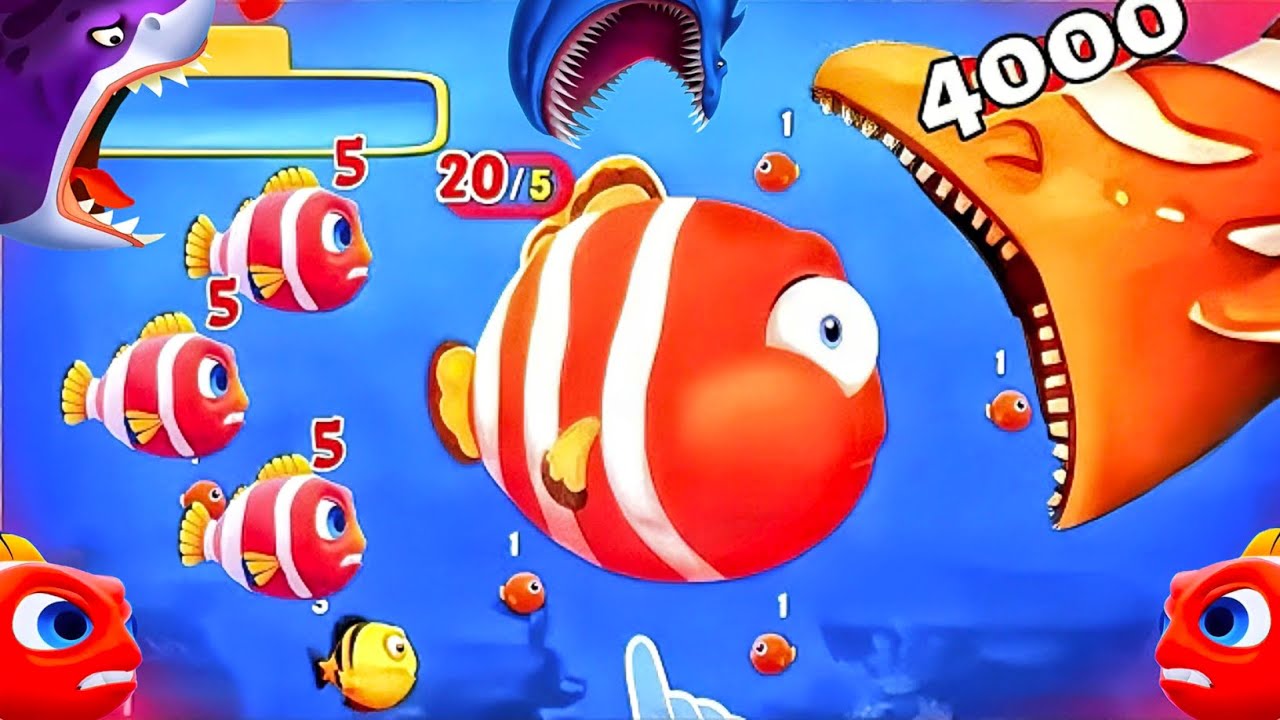 Fishdom 🐟 Monster Fish Attack 😯 Help The Fishdom 🐠 Fishdom Ads Update ...